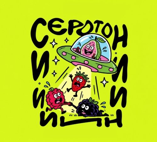 Serotonin: Strawberry & Blackberry & Raspberry & Guava ( Серотонин Клубника/Ежевика/Малина/Гуава )
