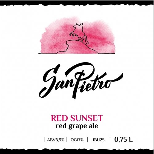 SAN PIETRO RED SUNSET