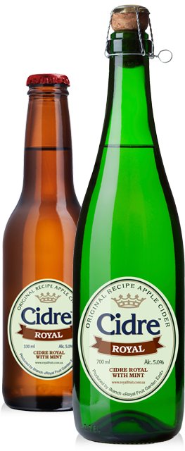 Cidre Royal With Mint (Mojito)