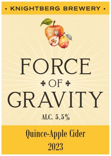 Force of Gravity Quince-Apple Cider 2023