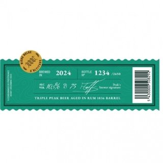 Peak Barrel Aged - Triple Rhum 2024