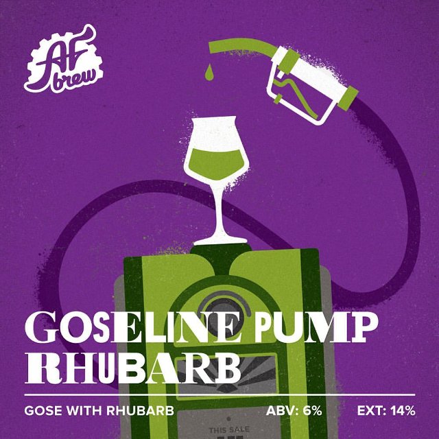 Goseline Pump: Rhubarb