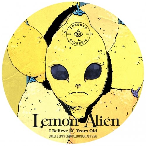 Lemon Alien.  Vintage 2021. (Anniversary X I Believe Bar)