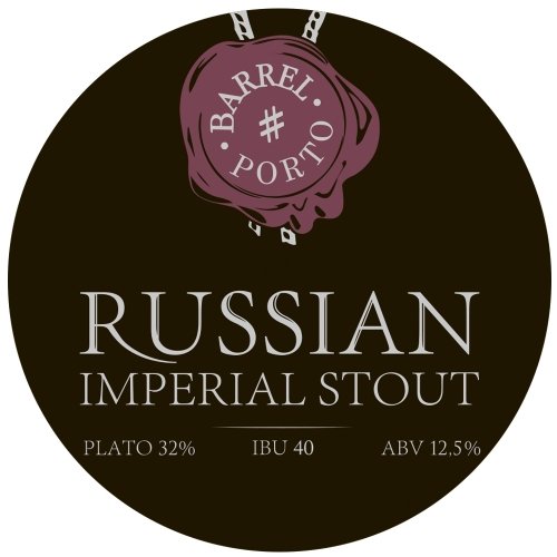 Russian Imperial Stout (barrel #Porto)