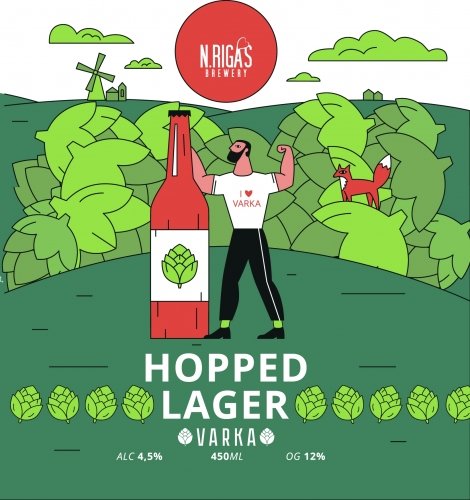 Varka Hopped Lager
