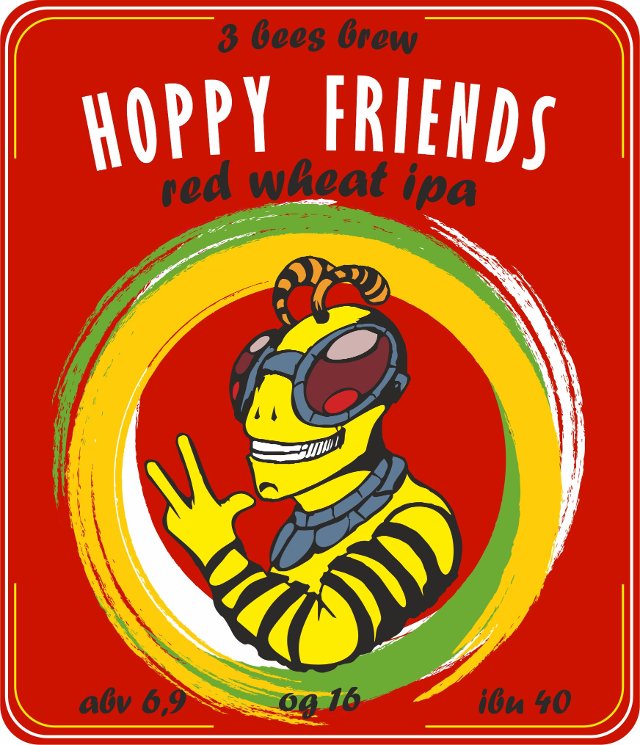 Hoppy Friends Red Edition