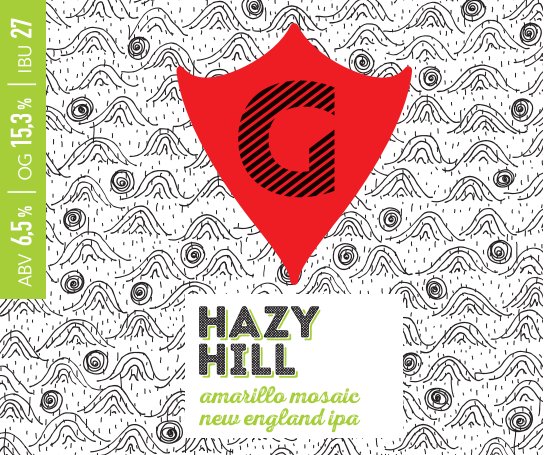 HAZY HILL 2018 | amarillo mosaic
