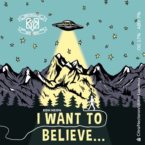 I WANT TO BELIEVE...