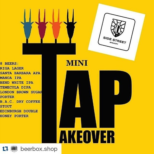 Mini Tap TakeOver от Side Street Brewery