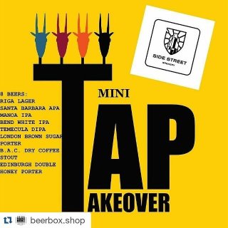 Mini Tap TakeOver от Side Street Brewery