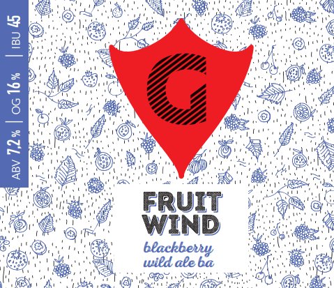 FRUIT WIND Blackberry Wild Ale BA