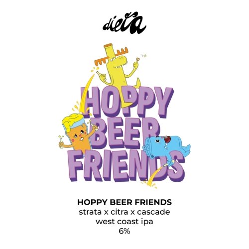 Hoppy Beer Friends: Strata X Citra X Cascade