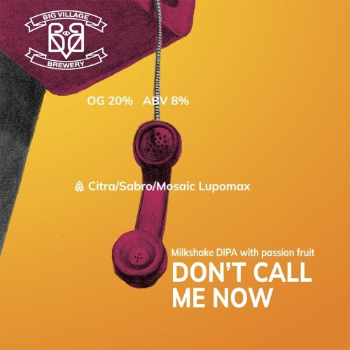 Don't Call Me Now (Passion Fruit)