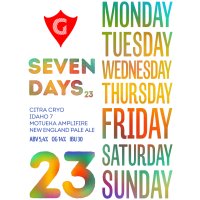 SEVEN DAYS 23 | citra cryo • idaho 7 • motueka amplifire