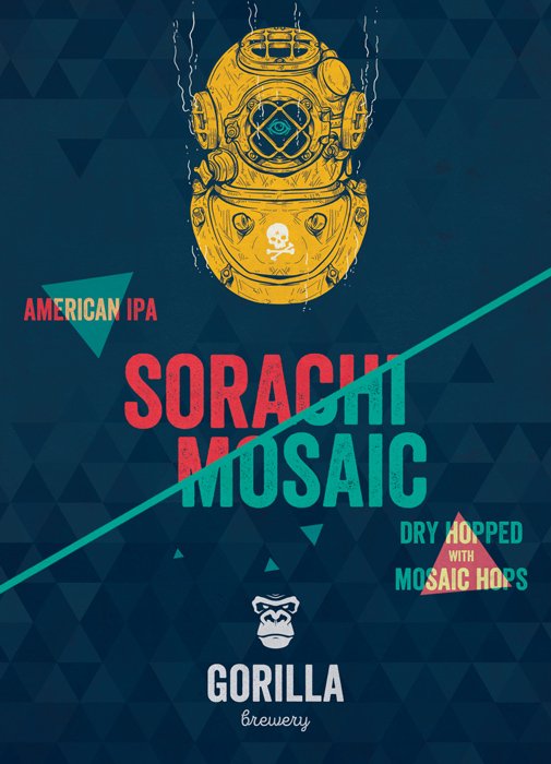 Gorilla IPA Sorachi & Mosaic