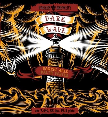 Dark Wave. Barrel Aged Baltic Porter