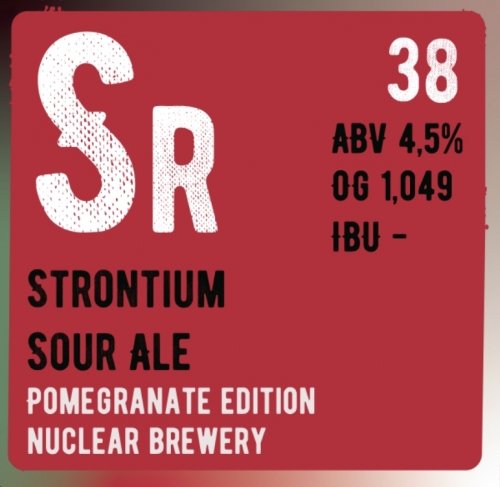 Strontium Sour Ale Pomegranate Edition