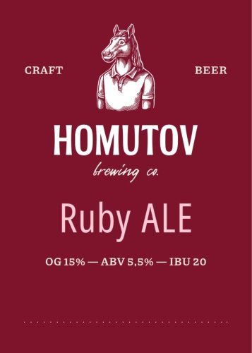 Homutov Ruby Ale