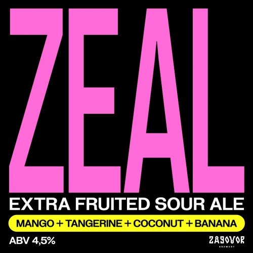 ZEAL: Mango + Tangerine + Coconut + Banana
