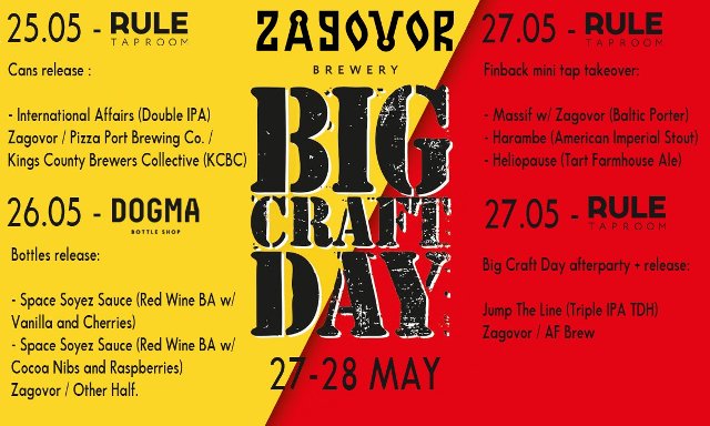 Finback Brewery mini tap takeover