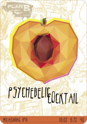 Psychedelic Cocktail (peach/Amarillo)