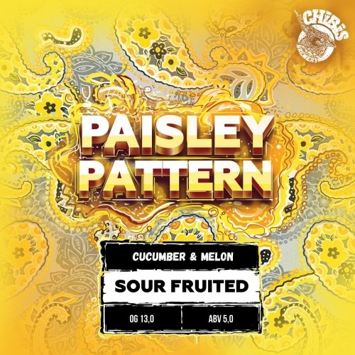 Paisley Pattern Cucumber & Melon
