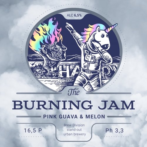 Burning Jam: Pink Guava & Melon