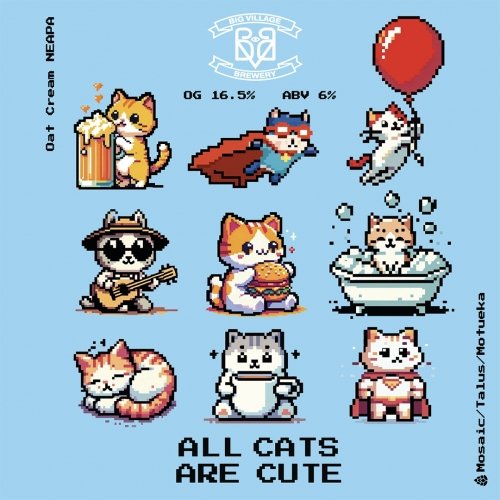 ALL CATS ARE CUTE