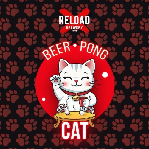 Beer Pong Cat