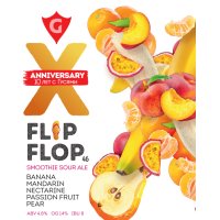 FLIP FLOP 46 | banana • mandarin • nectarine • passion fruit • pear